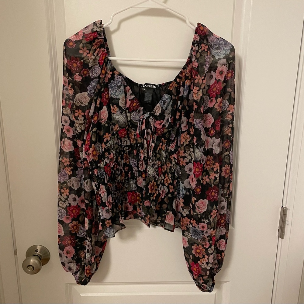 Express Floral Blouse